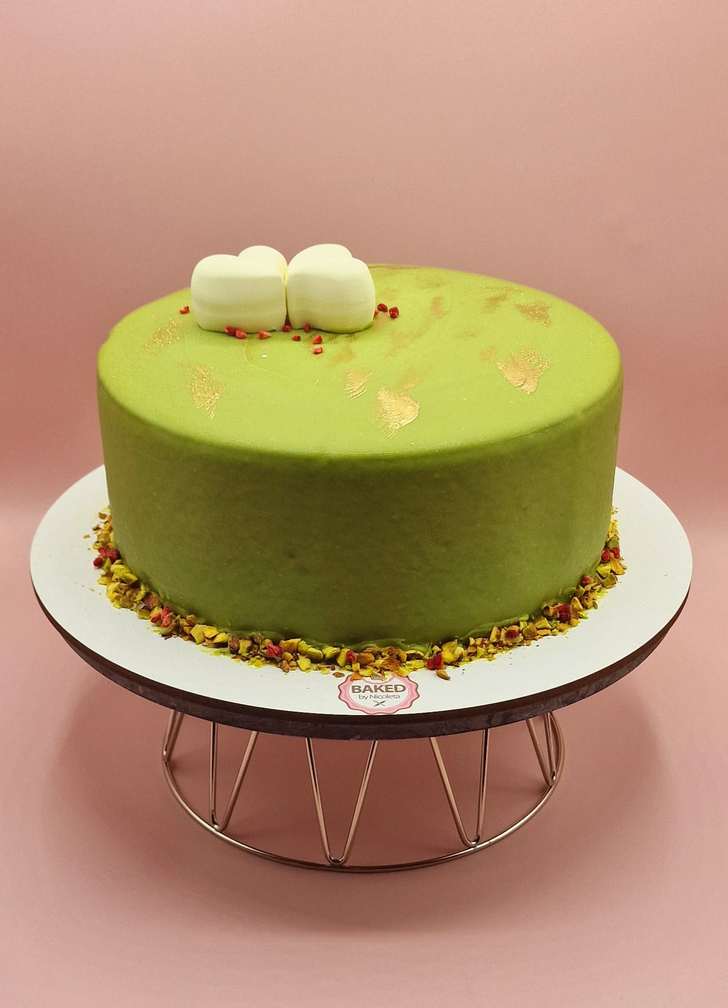 Bespoke custom celebration cake for Ladies & Elegance handcrafted by Nicoleta